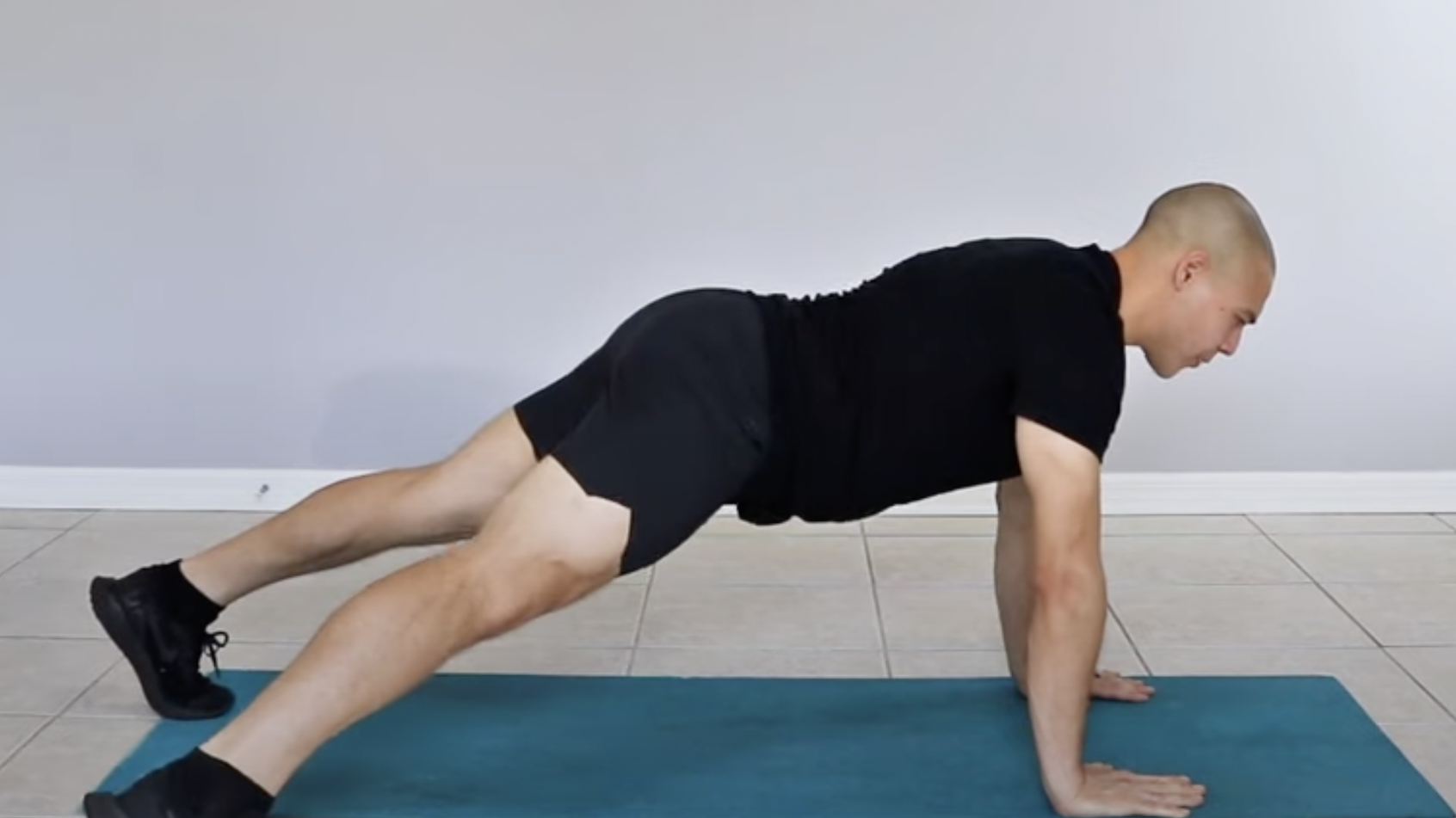 Plank Jack Exercise
