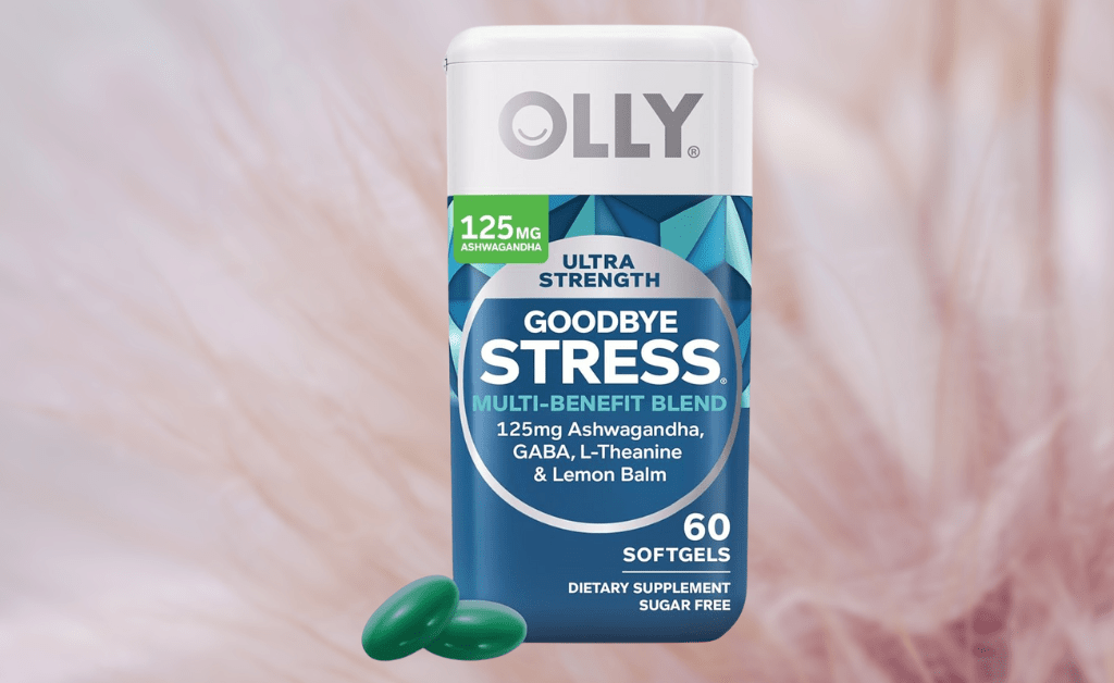 OLLY Ultra Strength Goodbye Stress Softgels